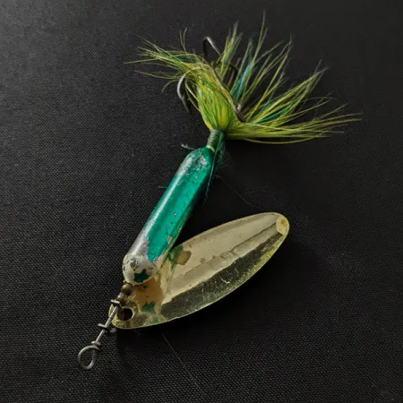 Vintage Yakima Bait Worden’s Original Rooster Tail 5, 2/5oz spinning lure #21571