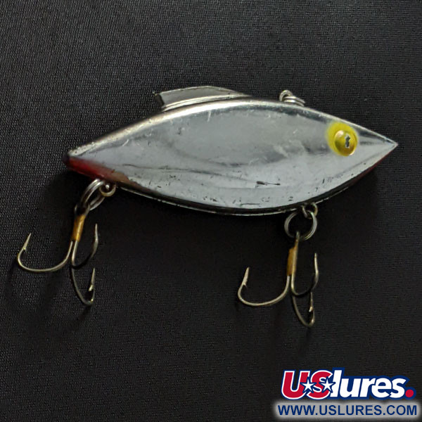 Vintage   Bill Lewis Rat-L-Trap, 1/2oz Chrome Black Back fishing lure #21578