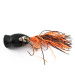 Vintage   Fred Arbogast Hula Popper, 1/4oz black fishing lure #21579