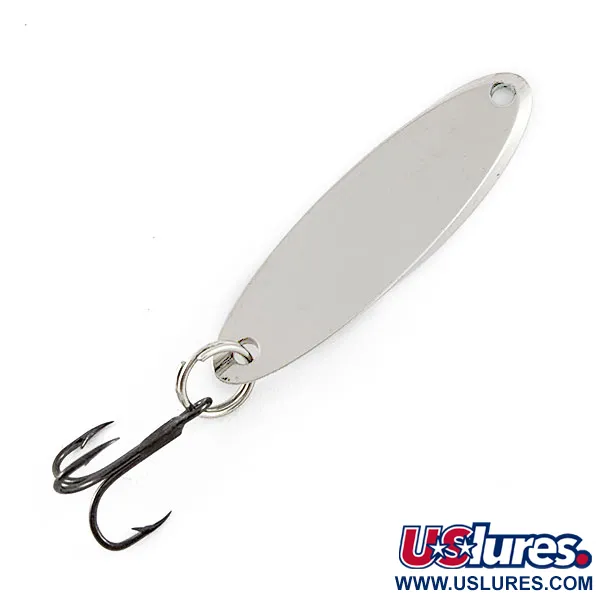 Vintage Acme Kastmaster, 1/4oz nickel fishing spoon #21582