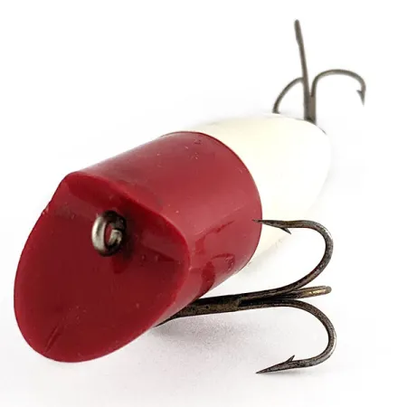 Vintage Kmart  Kresge popper, 1/3oz red/white fishing lure #21607