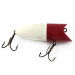 Vintage  Kmart  Kresge popper, 1/3oz red/white fishing lure #21607