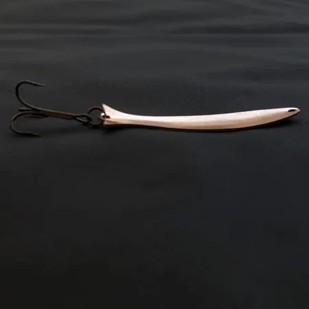 Vintage Acme Flash-King Wobbler, 3/16oz copper fishing spoon #21611