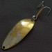 Vintage  Seneca Little Cleo (Hula Girl), 1/2oz gold/nickel fishing spoon #21623