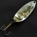 Vintage  Seneca Little Cleo (Hula Girl), 2/3oz gold/nickel fishing spoon #21624