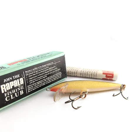 Rapala Original Floater F7, 1/8oz G (Gold) fishing lure #21628