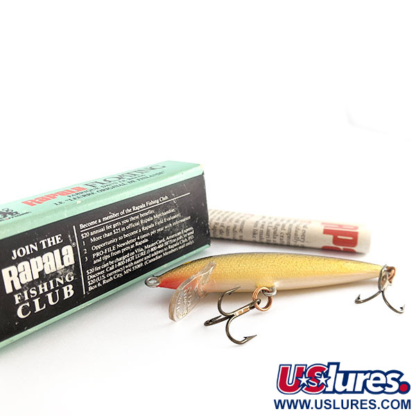   Rapala Original Floater F7, 1/8oz G (Gold) fishing lure #21628