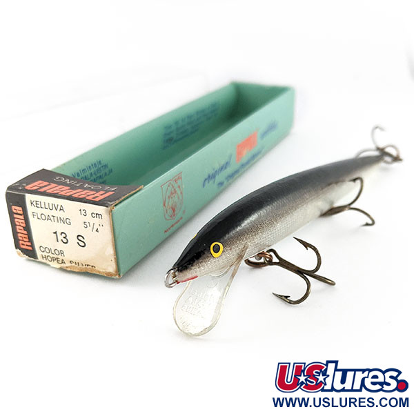   Rapala Original Floating F13 (Finland), 1/4oz S (Silver) fishing lure #21630