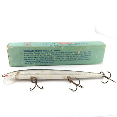 Rapala Original Floating F13 (Finland), 1/4oz S (Silver) fishing lure #21630