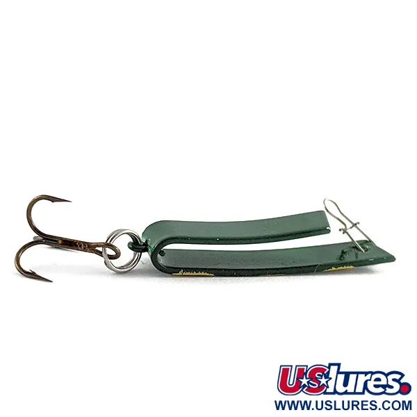 Vintage Luhr Jensen Super-Duper 503, 1/8oz Frog fishing spoon #21637