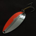 Vintage  Main liner  Main Liner, 2/5oz nickel/orange fishing spoon #21642