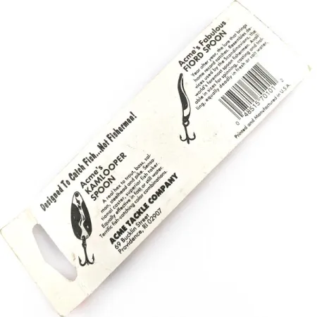 Acme Kastmaster, 1/8oz gold, nickel, nickel/blue fishing spoon #21646