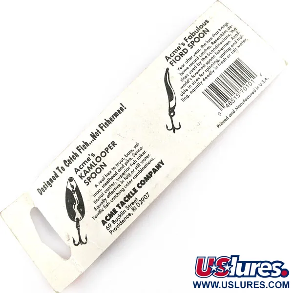 Acme Kastmaster, 1/8oz gold, nickel, nickel/blue fishing spoon #21646