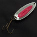 Vintage   Blue Fox Pixee, 1/2oz nickel/pink fishing spoon #21652