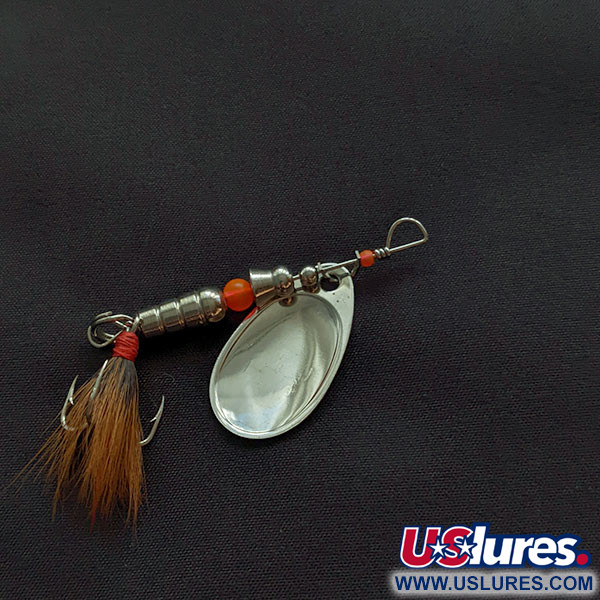 Vintage  Other Laddie 3 spinner, 1/4oz nickel spinning lure #21661