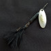 Vintage  Yakima Bait Worden’s Original Rooster Tail, 1/4oz nickel/black spinning lure #21662