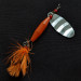 Vintage  Abu Garcia Abu Spinnaren Reflex (1960s), 1/4oz nickel/red spinning lure #21664