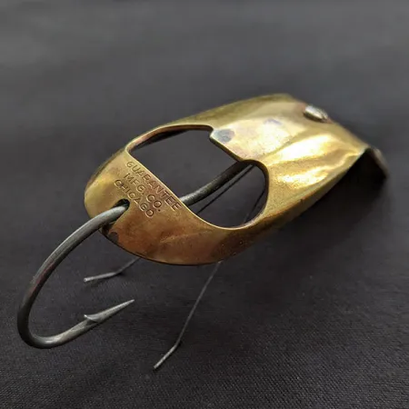 Guarantee Mfg Chicago Smoothie Spoon, 3/4oz brass fishing spoon #21668