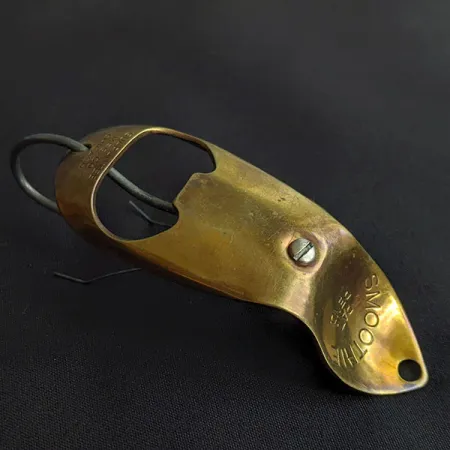 Guarantee Mfg Chicago Smoothie Spoon, 3/4oz brass fishing spoon #21668