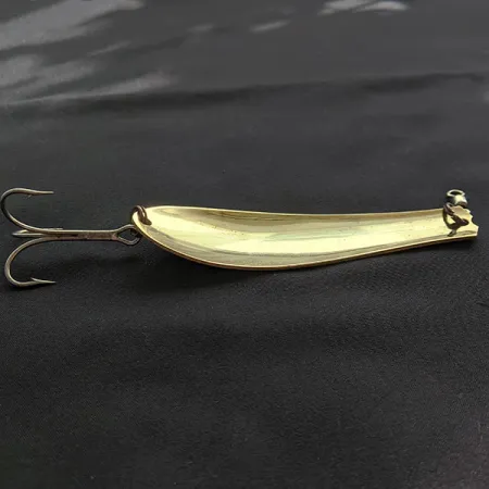 Vintage Prescott Spinner Big Doctor 285, 1oz nickel/gold fishing spoon #21670
