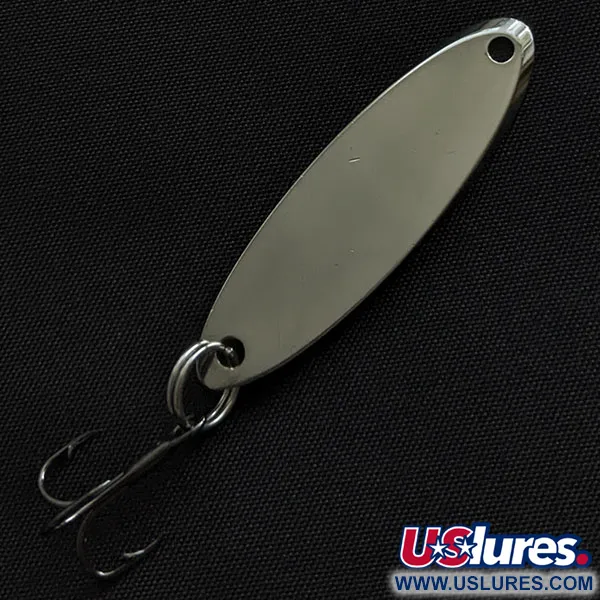 Vintage Acme Kastmaster, 1/4oz nickel fishing spoon #21680