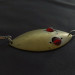 Vintage  Hofschneider Red Eye Wiggler, 1oz brass fishing spoon #21683