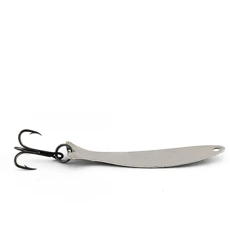 Vintage Worth Fly Rod Demon, 3/32oz nickel/white/black fishing spoon #21694