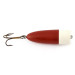 Vintage   Atlantic Lures Crack popper , 3/16oz red/white fishing lure #21695