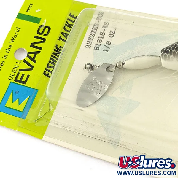   Glen Evans Shyster-BOB, 3/16oz silver spinning lure #21700