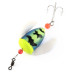 Vintage  Yakima Bait Spin-N-Glo, 1/4oz Blue Chartreuse Black  fishing #21702