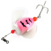 Vintage  Yakima Bait Spin-N-Glo, 1/4oz Pearl Pink 'Tiger' (PPT-WH) fishing #21703