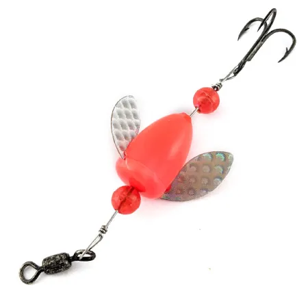 Vintage Yakima Bait Spin-N-Glo, 1/16oz Gold/Pink/silver spinning lure #21704