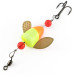 Vintage  Yakima Bait Spin-N-Glo, 1/16oz Flame CHR (FLCH-WH)
White
 fishing #21705