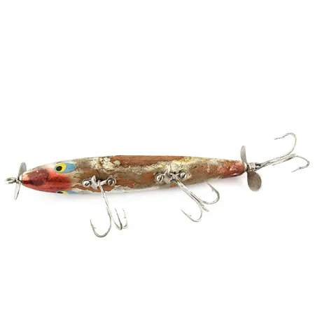 Vintage Vintage Smithwick Wood Devils Horse Topwater Floating, 1/2oz fishing lure #21711