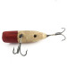 Vintage   Vintage South Bend Bass Oreno Early No Eye Version, 3/5oz red/white fishing lure #21720