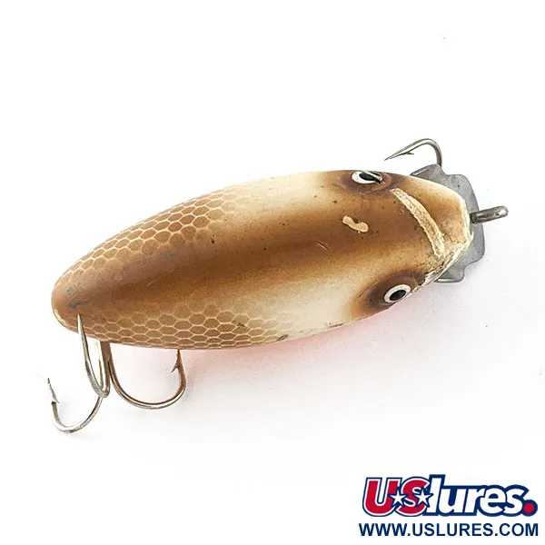 Vintage  Strike King Clarks Water Scout Wood , 2/5oz  fishing lure #21721