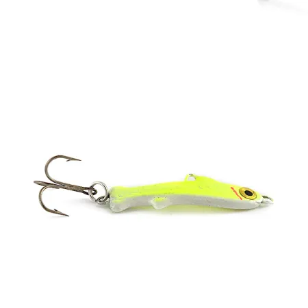 Vintage Worth Jig, 1/4oz yellow fishing spoon #21725