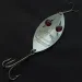 Vintage  Hofschneider Red Eye Wiggler, 1oz nickel/red eyes fishing spoon #21728