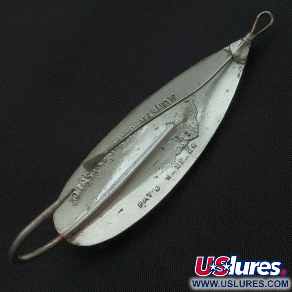 Vintage   Johnson Silver Minnow, 3/4oz silver fishing spoon #21729