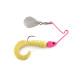 Vintage   Worth Spinnerbait, 3/32oz nickel/pink fishing #21740