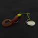 Vintage   Worth Spinnerbait, 3/32oz nickel/chartreuse UV fishing #21741