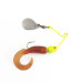 Vintage   Worth Spinnerbait, 3/32oz nickel/chartreuse UV fishing #21741