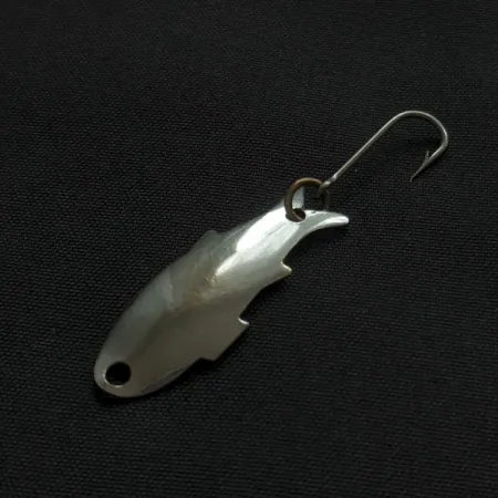 Vintage Shoff's Triple Teazer, 1/32oz nickel fishing spoon #21749