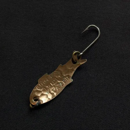 Vintage Shoff's Triple Teazer, 1/32oz copper fishing spoon #21750
