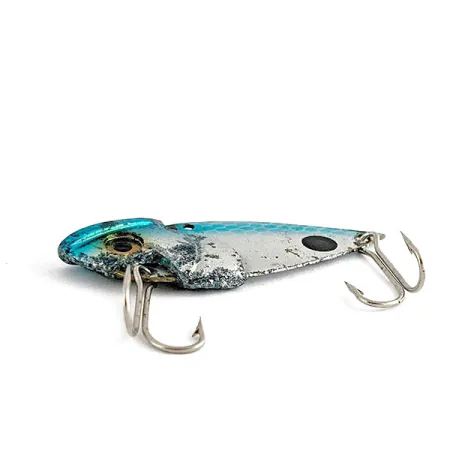 Vintage Cotton Cordell Gay Blade, 2/5oz nickel/blue fishing spoon #21757