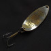 Vintage  Seneca Little Cleo (Hula Girl), 1/2oz gold/nickel fishing spoon #21759