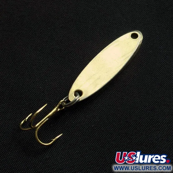 Vintage Acme Kastmaster, 1/8oz gold fishing spoon #21765
