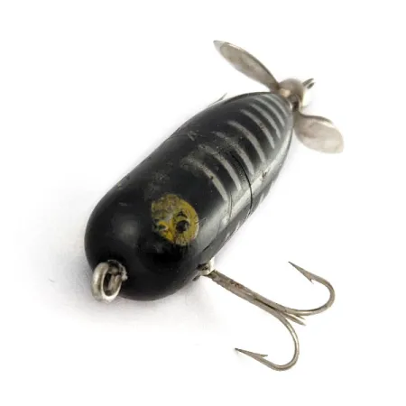 Vintage Tackle Industries Tiny Top, 1/4oz black bone fishing lure #21780