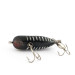 Vintage   Tackle Industries Tiny Top, 1/4oz black bone fishing lure #21780