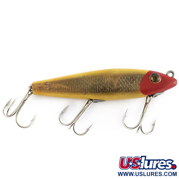 Vintage  L&S Bait Mirro lure L & S Mirrolure 7M12 Floater, 1/3oz  fishing lure #21782